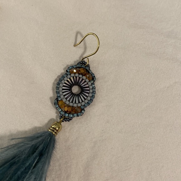 Feather earrings - Picture 2 of 3